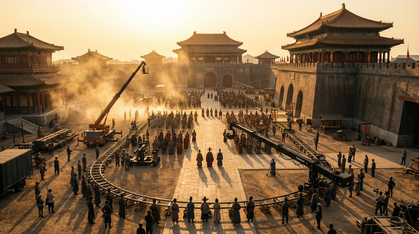 糖心国产视频栏目大型影视拍摄基地全景